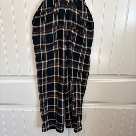 The GREAT. The Easy Overalls in Woodland Plaid size 0 100% cotton - Picture 6 of 8